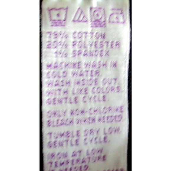 Allison Daley Women's Mid Rise Straight Leg Stretch Zip Front Blue Jeans NWT 16S - Picture 9 of 11